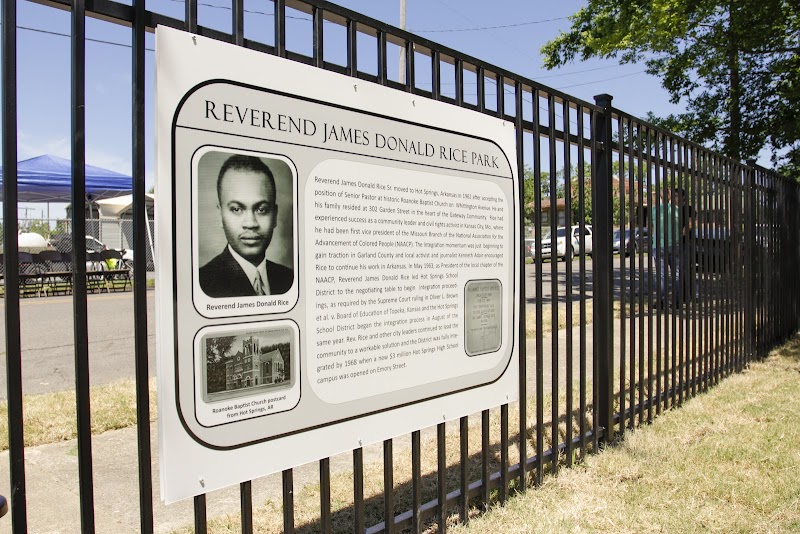 Reverend James Donald Rice Park: Family Fun in Hot Springs ...